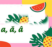 Giáo án mầm non: Trò chơi chữ cái a, ă, â