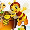 Trò chơi PowerPoint Ong nhỏ và mật hoa